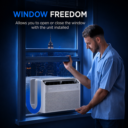 Xenova  U-Shaped 12k BTU Window Air Conditioner