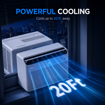 Xenova  U-Shaped 12k BTU Window Air Conditioner